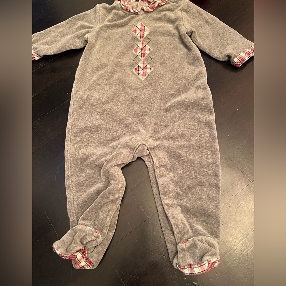 Onesie- velvet. Very good condition